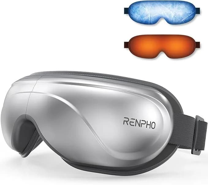 RENPHO Eyeris 2 Eye Massager with Heat & Cooling, Heated Eye Mask, 1500mAh Battery | Relieves Dry Eyes & Tension - main product image