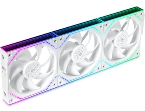 Thermalright TL-M12QW X3 120mm ARGB White Case Fans 3-Pack | 2000RPM PWM 68.9CFM thumbnail 1