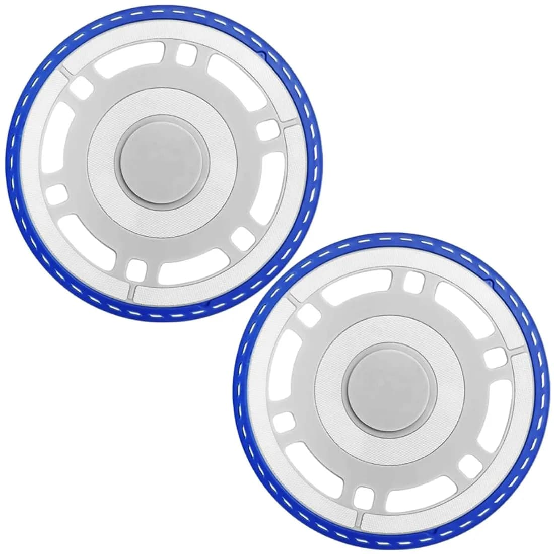 Electropan Mop Pads Holder for Ecovacs Deebot T30S/T50 Omni Series & Yeedi M12 Pro+ Robot Vacuums (2-Pack, Blue) — Blue