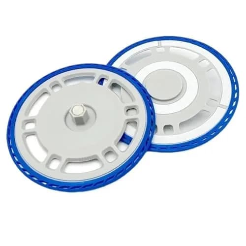 Electropan Mop Pads Holder for Ecovacs Deebot T30S/T50 Omni Series & Yeedi M12 Pro+ Robot Vacuums (2-Pack, Blue) thumbnail 4