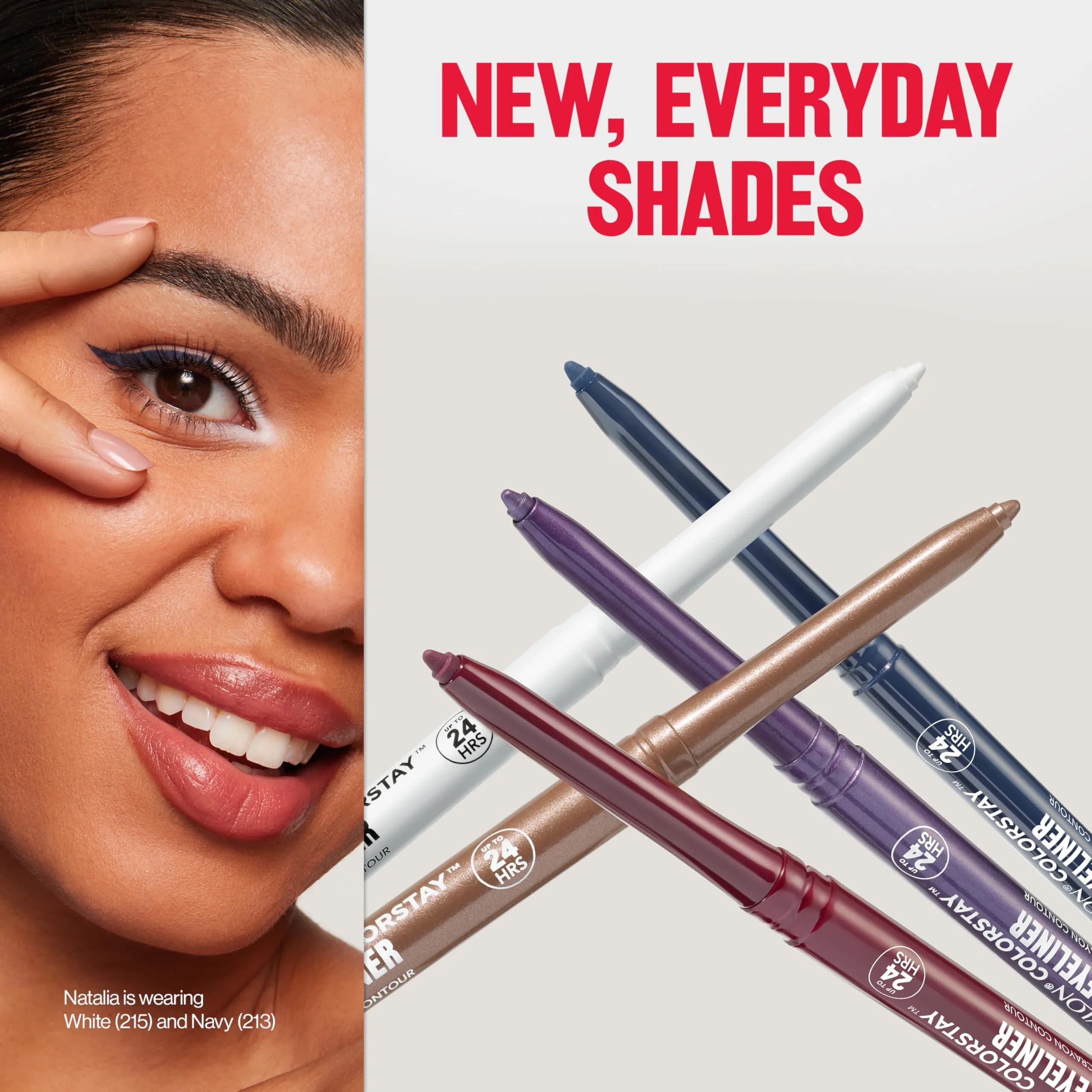 REVLON ColorStay Pencil Waterproof Eyeliner Bronze 0.01 oz (0.28 g) | Ophthalmologist Tested for All Skin Types - view 5