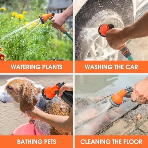 sugsugme Retractable Garden Hose Reel 1/2 Inch x 100ft | Auto Lock & Tangle-Free Storage thumbnail 6