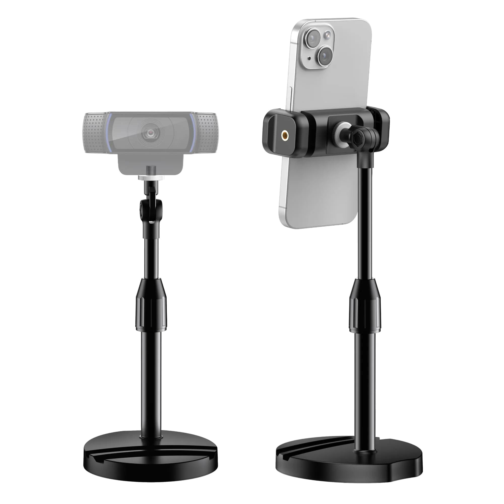 InnoGear Telescopic Webcam Stand with Phone Holder | 29.5 cm (11.42") Height Adjustment - main product image
