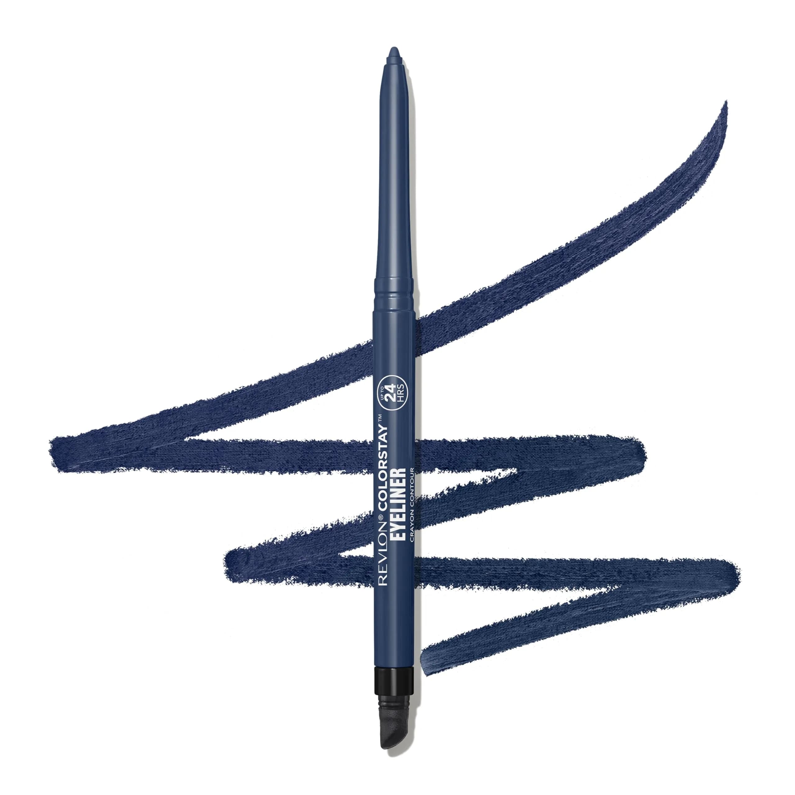 REVLON ColorStay Waterproof Eyeliner Pencil Navy | Smudge-Proof Eye Makeup with Built-In Sharpener - view 2