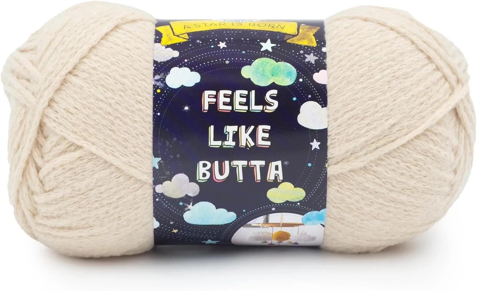 Lion Brand Yarn Feels Like Butta 5 Pack Neutral - Velvety-Soft Crochet & Knitting Yarn - main product image
