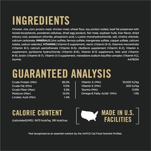 Purina Pro Plan Adult Indoor High Protein Cat Food 7 lb | Supports Lean Muscle & Weight thumbnail 5