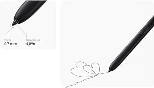 Qenw S Pen S24 Ultra (with-Bluetooth) Replacement for Galaxy S24 Ultra 5G | Touch Stylus + Tips thumbnail 4