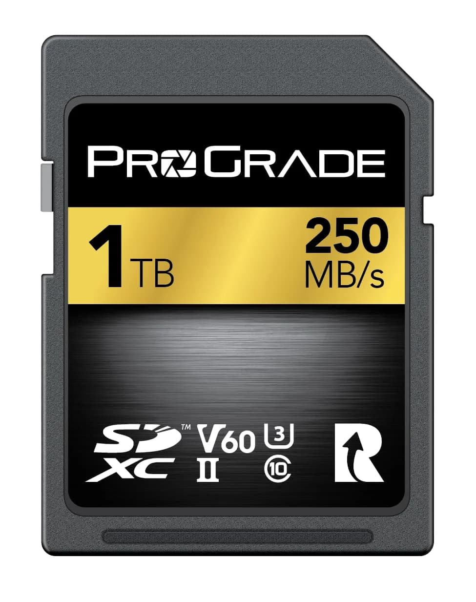ProGrade Digital Gold SDXC UHS-II V60 Memory Card 256GB (256 GB) | Professional Speed for Content Creators — 1TB