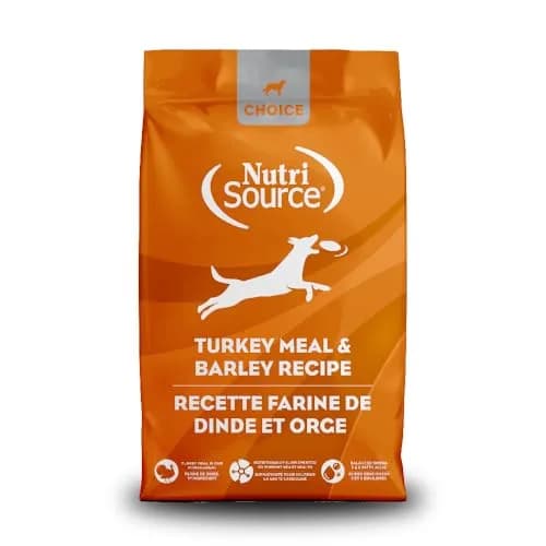 NutriSource Choice Turkey & Barley Dog Food 40lb | Probiotics & Wholesome Nutrition thumbnail 1