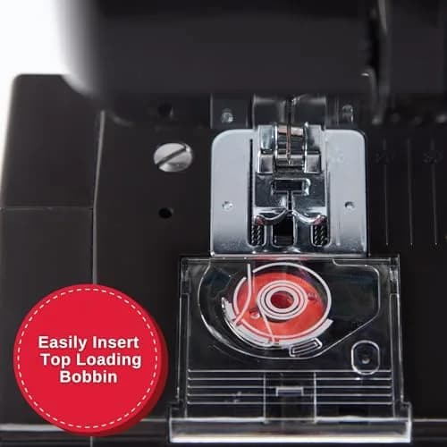 SINGER M1000 Portable Sewing Machine with Accessory Kit | Lightweight, 32 Stitch Applications, Beginner-Friendly (enables easy repairs, travel-ready, USA import) thumbnail 7