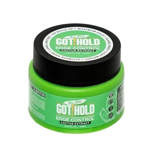 ALL DAY GOT HOLD Extreme hold Cactus Extract Edge Control 60ml | Strong hold for sleek styles thumbnail 1