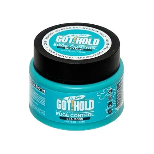 ALL DAY GOT HOLD Extreme hold Sea Moss Edge Control 2.02 fl.oz/60ml | Long-lasting, Hydrating & Vegan thumbnail 1