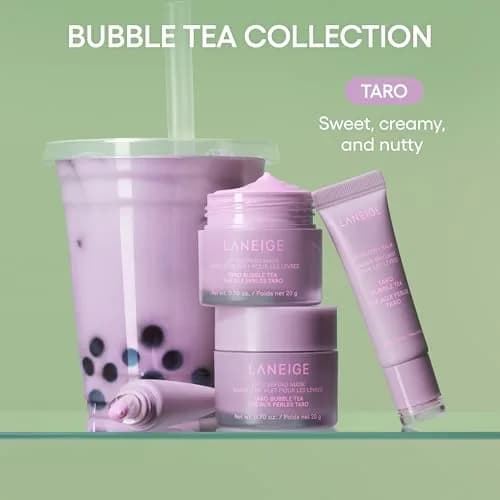 LANEIGE Lip Glowy Balm Taro Bubble Tea 10ml (0.35 Fl Oz) | Hydrating Tinted Lip Treatment thumbnail 3