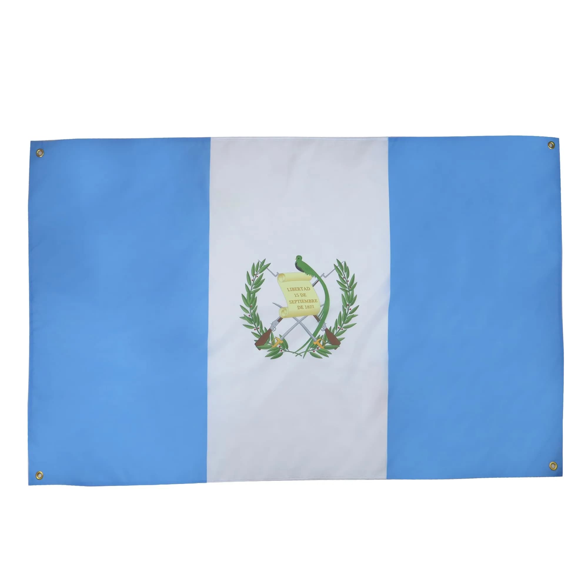 AZ FLAG Guatemala Flag 150x90 cm Light Polyester 4 Grommets | Vibrant National Flag for Indoor & Outdoor Use