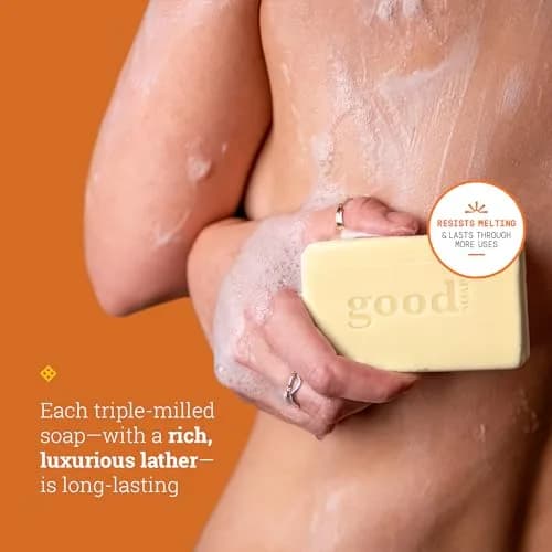 Alaffia Good Soap Bar Value Pack, Lavender, 8 Bars + Trial-Size Bar | Nourishing Fair Trade Shea & Coconut Oil thumbnail 5