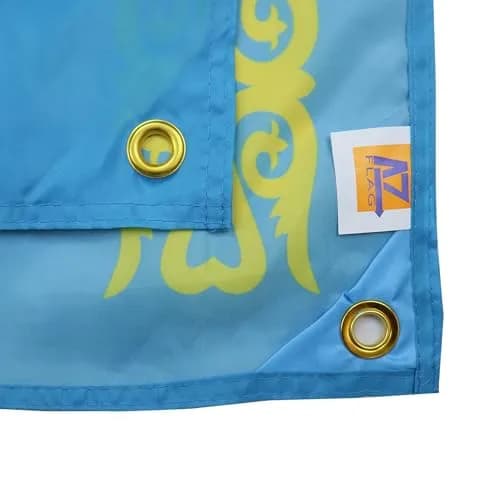 AZ FLAG Kazakhstan Flag 3x5 ft Lightweight Polyester | Vibrant Patriotic Flag for Indoor & Outdoor Use thumbnail 3
