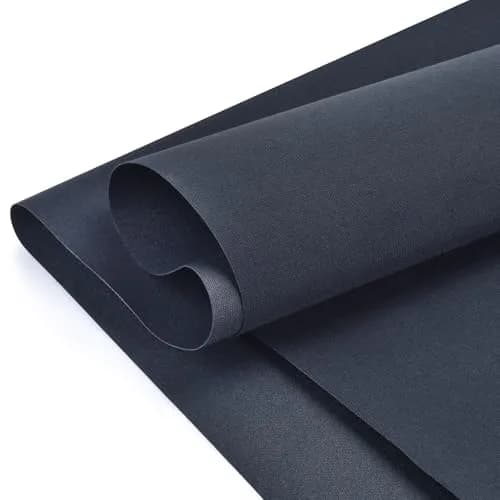 TeeLiy Waterproof Canvas Fabric by The Yard 600D Upholstery Outdoor Fabric 58" W (1 Yard, Dark Blue) | Heavy Duty Polyester for DIY Sewing thumbnail 1