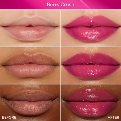 Too Faced Lip Injection Maximum Plump Gloss Berry Crush 4g (0.14 Oz) | Intense Hydration & Shine thumbnail 4