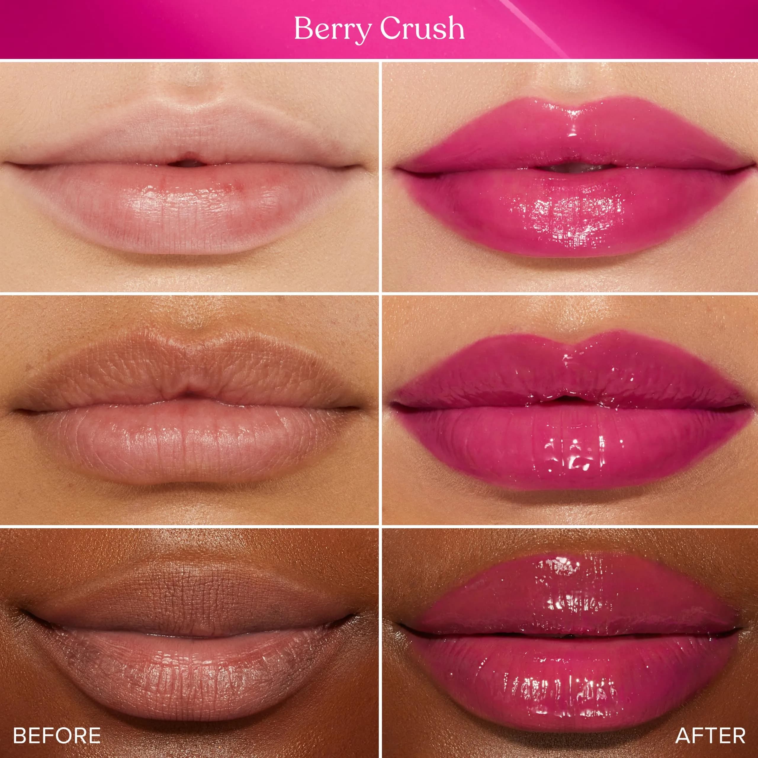 Too Faced Lip Injection Maximum Plump Gloss Berry Crush 4g (0.14 Oz) | Intense Hydration & Shine - view 4