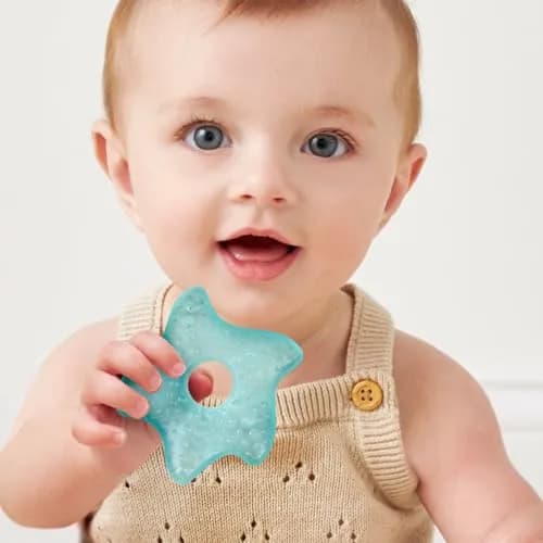 Itzy Ritzy Water-Filled Teethers for Teething Relief, Set of 3 (Seaside) | BPA-Free Silicone, Chills for Comfort thumbnail 2