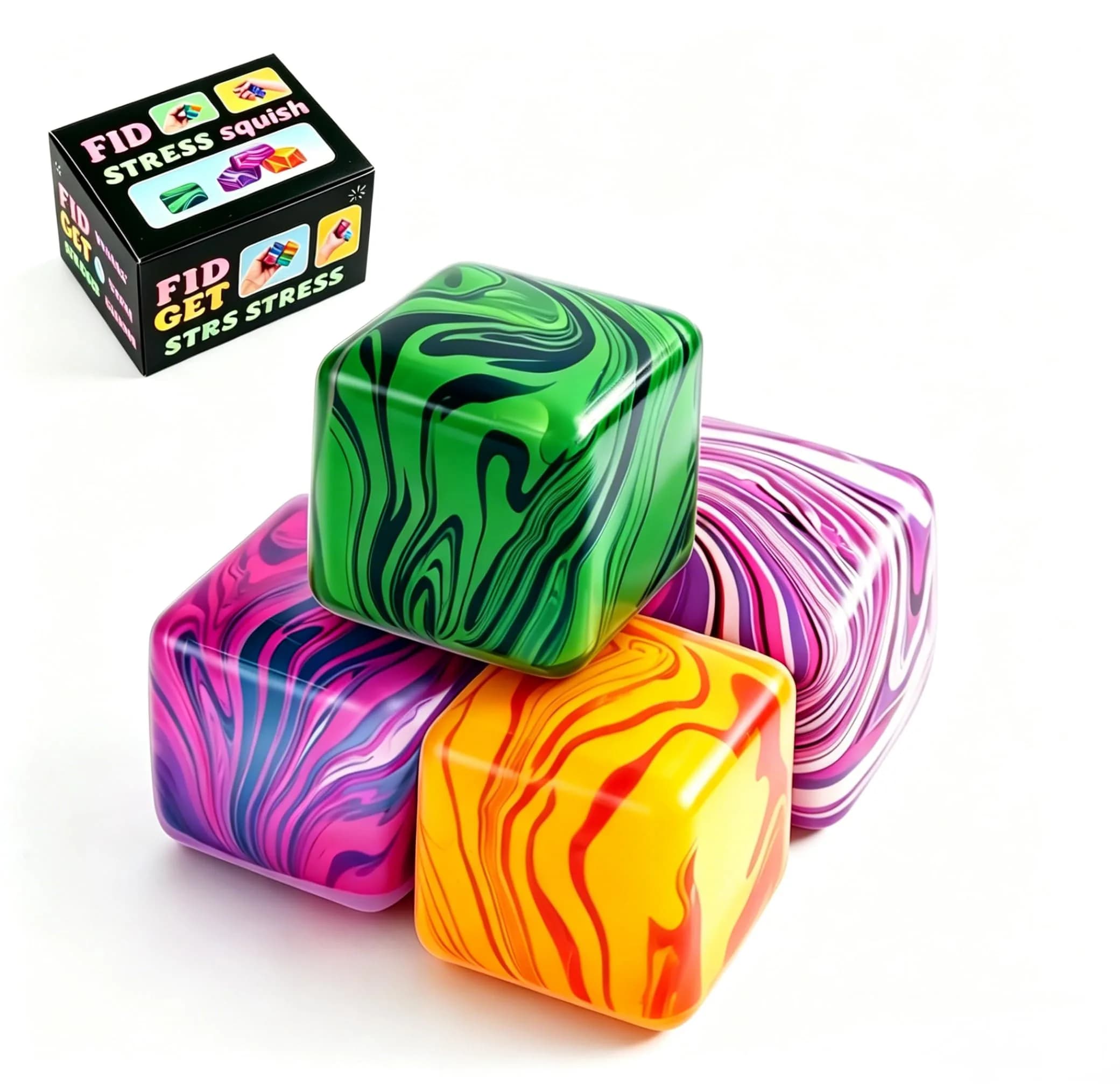 Drephere Green 1 Pack Fidget Toy | Non-Toxic BPA-Free Educational Toy - main product image