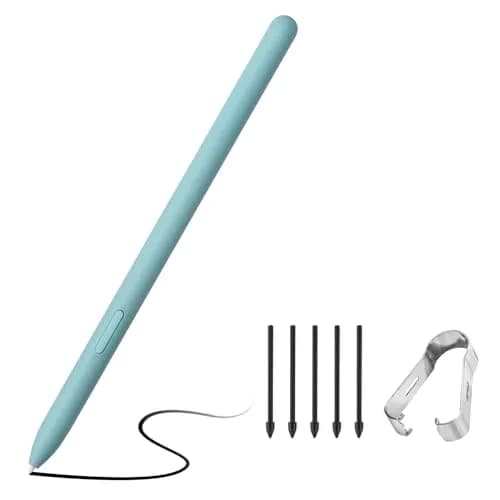 Amtake Replacement S Pen for Samsung Galaxy Tab S6 Lite (Light Blue, 6-Piece Set) | 4096 Pressure Levels thumbnail 1