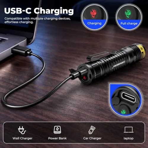 DARKBEAM UV Flashlight Filtered 365nm LED Black Light Woods Lamp Blacklight | Pet Urine & Stain Detector thumbnail 5