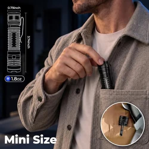 DARKBEAM UV Flashlight Filtered 365nm LED Black Light Woods Lamp Blacklight | Pet Urine & Stain Detector thumbnail 7