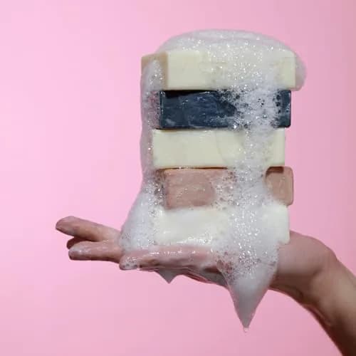 Dr. Natural Black Bar Soap 5 oz | Organic Shea Butter for Acne & Blemishes | Gentle & Moisturizing thumbnail 7
