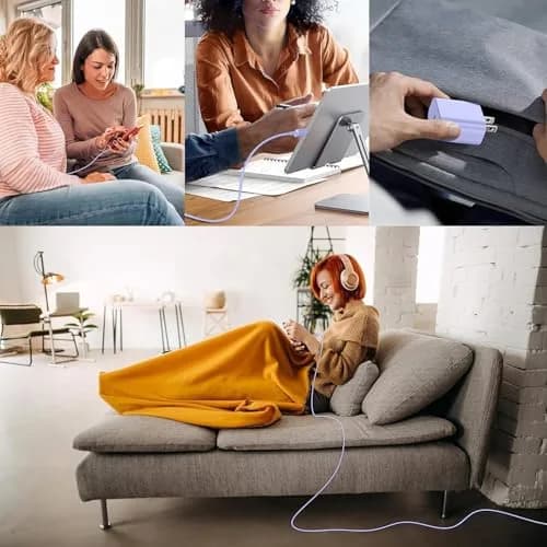 Cerdeti 20W USB C Charger & 10ft Cable Set | Fast Charging for iPhone 17/16/15 Series & iPad thumbnail 6