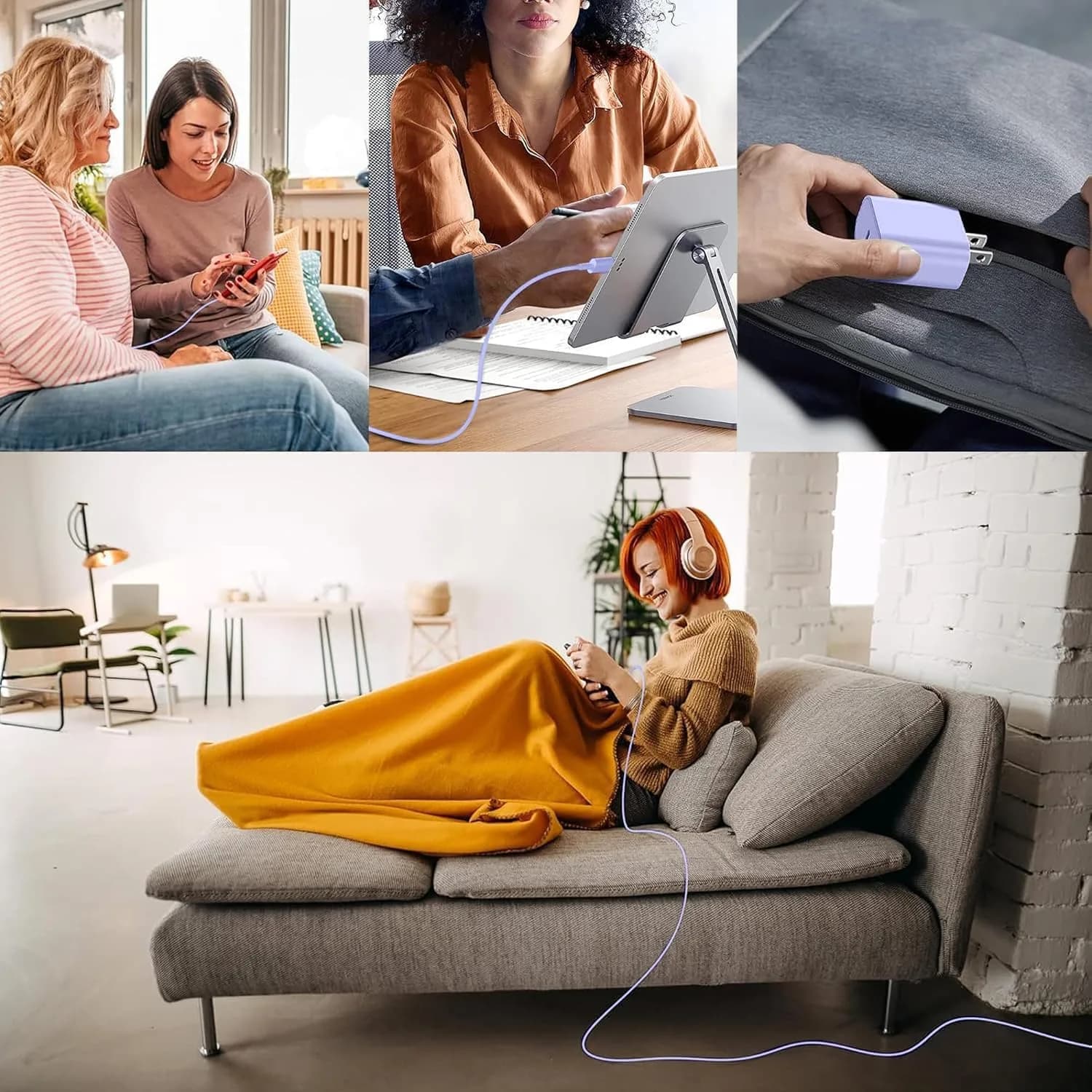 Cerdeti 20W USB C Charger & 10ft Cable Set | Fast Charging for iPhone 17/16/15 Series & iPad - view 6