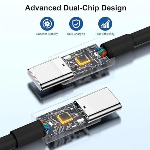 Cerdeti 20W USB-C PD Fast Charger & 10ft Cable Set | 220V Compatible thumbnail 4