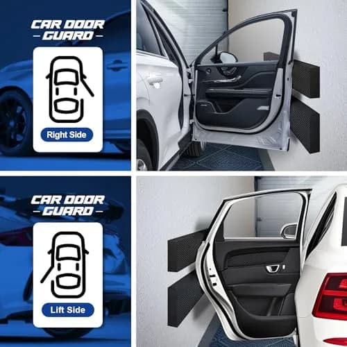 Spurtar Garage Wall Protector 4 Pack EVA Foam Bumper Guard 15.7" x 5.9" x 0.8" | Protects Car Doors & Garage Walls thumbnail 4