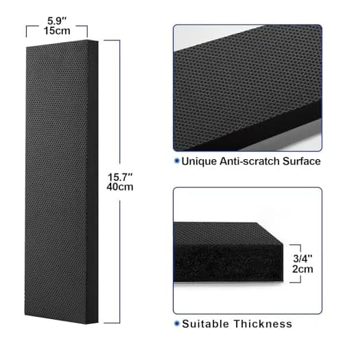 Spurtar Garage Wall Protector 4 Pack EVA Foam Bumper Guard 15.7" x 5.9" x 0.8" | Protects Car Doors & Garage Walls thumbnail 7
