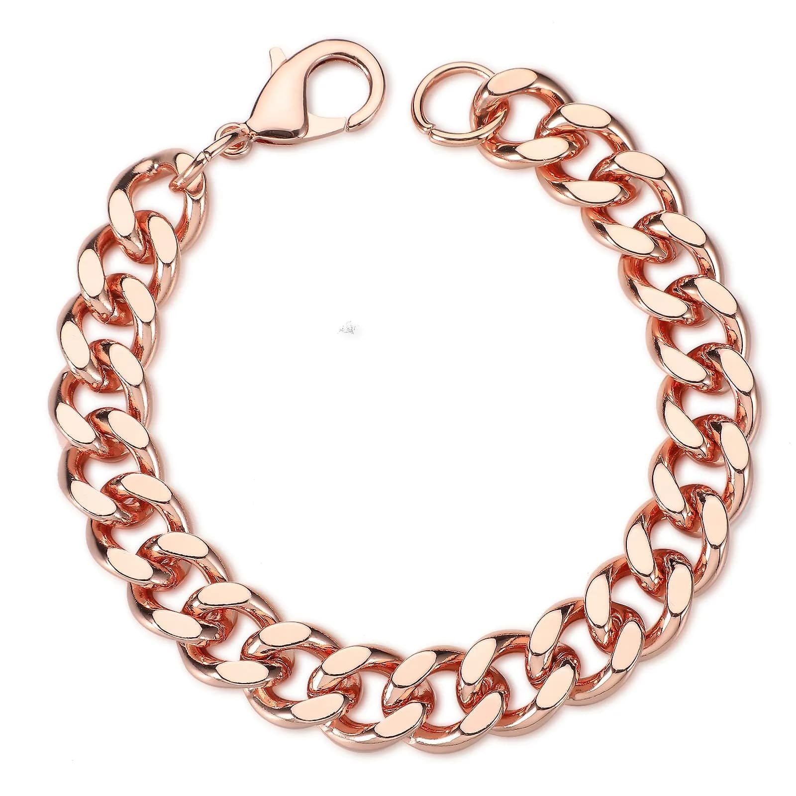 Tondiamo Copper Braided Bracelet 21.1 cm (8.3 Inches) | Rustic Style for Men & Women — copper