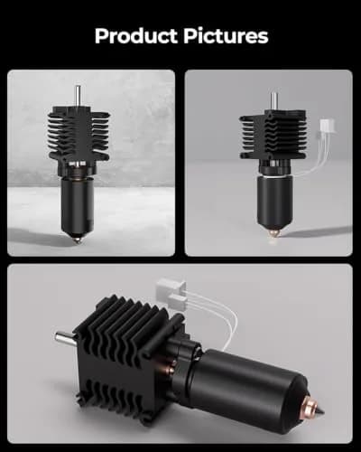 Creality Official Hi Ceramic Hotend Kit Supports 300°C High-Speed 3D Printing | All-Metal Design thumbnail 7