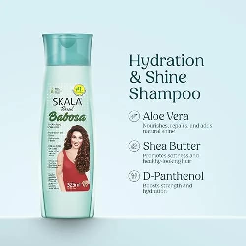 SKALA Expert Babosa Shampoo with Aloe Vera 10.99 Fl Oz | Suitable for Curly Hair, Vegan & Paraben-Free thumbnail 2