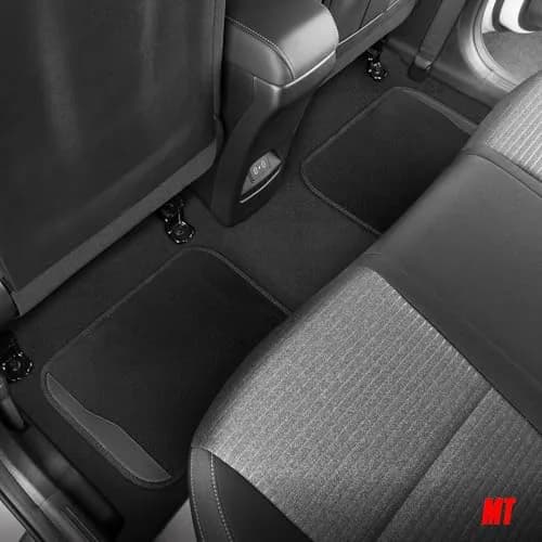 Motor Trend SpeedSeries Car Floor Mats Set - Versatile Fit for Cars, Trucks, SUVs, Vans 25.75"L x 17.5"W | Racing Design thumbnail 6