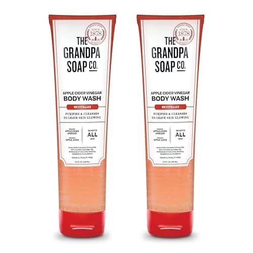 Grandpa's Apple Cider Vinegar Body Wash 9.5 Fl Oz | Vegan, Purifies & Glows Skin thumbnail 1