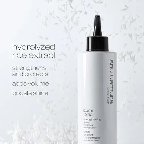 shu uemura art of hair Izumi Tonic Gloss – For Weak Hair, 200 ml | Strengthens & Adds Shine thumbnail 5