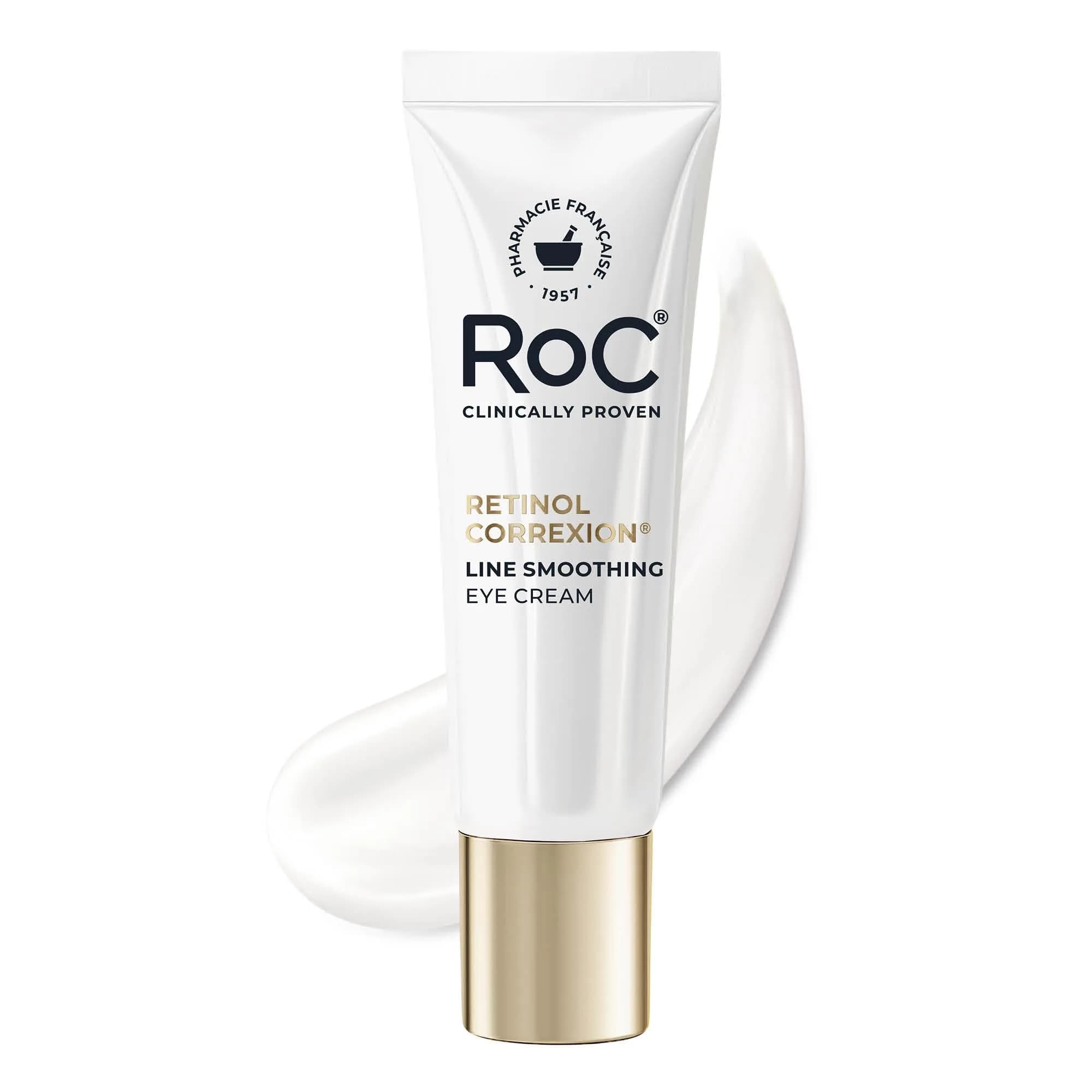 RoC Retinol Correxion Eye Cream & Night Cream Duo | Addresses Puffiness, Dark Circles & Wrinkles