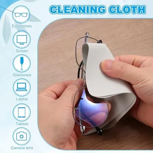 PATIKIL Microfiber Cleaning Cloth 13cm x 13cm (5" x 5") | Soft Lint-Free Wipe for Lenses & Screens thumbnail 4