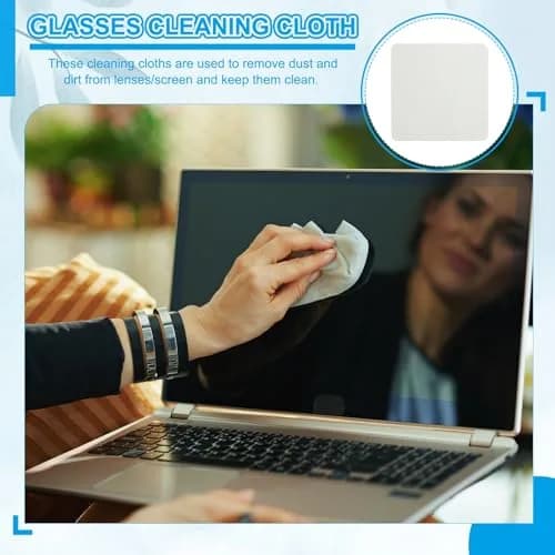 PATIKIL Microfiber Cleaning Cloth 13cm x 13cm (5" x 5") | Soft Lint-Free Wipe for Lenses & Screens thumbnail 7
