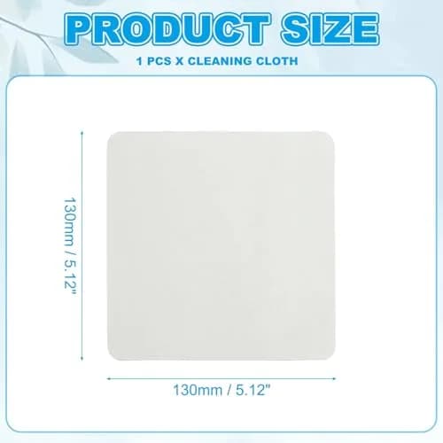 PATIKIL Microfiber Cleaning Cloth 13cm x 13cm (5" x 5") | Soft Lint-Free Wipe for Lenses & Screens thumbnail 2