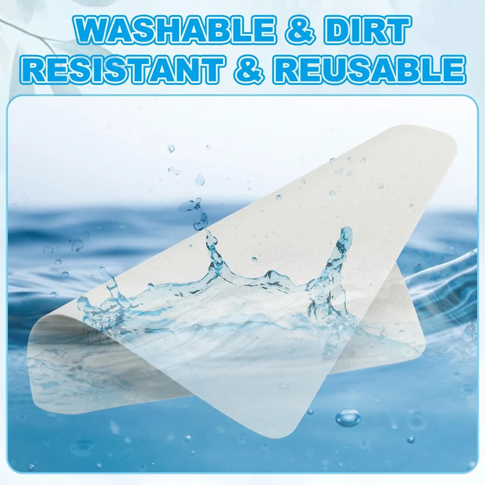 PATIKIL Microfiber Cleaning Cloth 13cm x 13cm (5" x 5") | Soft Lint-Free Wipe for Lenses & Screens - view 3