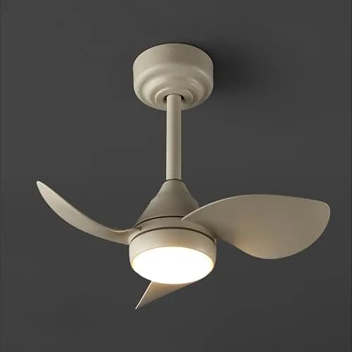 OVAL AIR AIR8000E Albini 22" Contemporary Minimalist 6-Speed Metal Ceiling Fan | Smart Dimmable LED for Living Room & Bedroom thumbnail 3