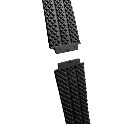 HiCycle2 Black Rubber Watch Band Strap for Hublot Fusion Big Bang 44-45mm Lugs 24/25mm, Buckle 22mm | Includes H-Style Screwdriver thumbnail 5