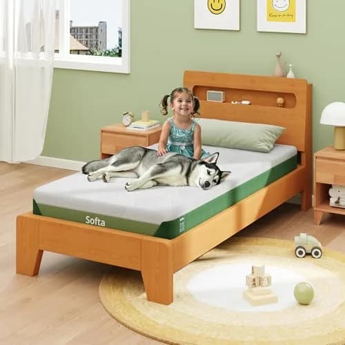 Softa 6" Twin Cooling Gel Memory Foam Mattress | Viscose from Bamboo, CertiPUR-US, OEKO-TEX, 10-Year Warranty thumbnail 1