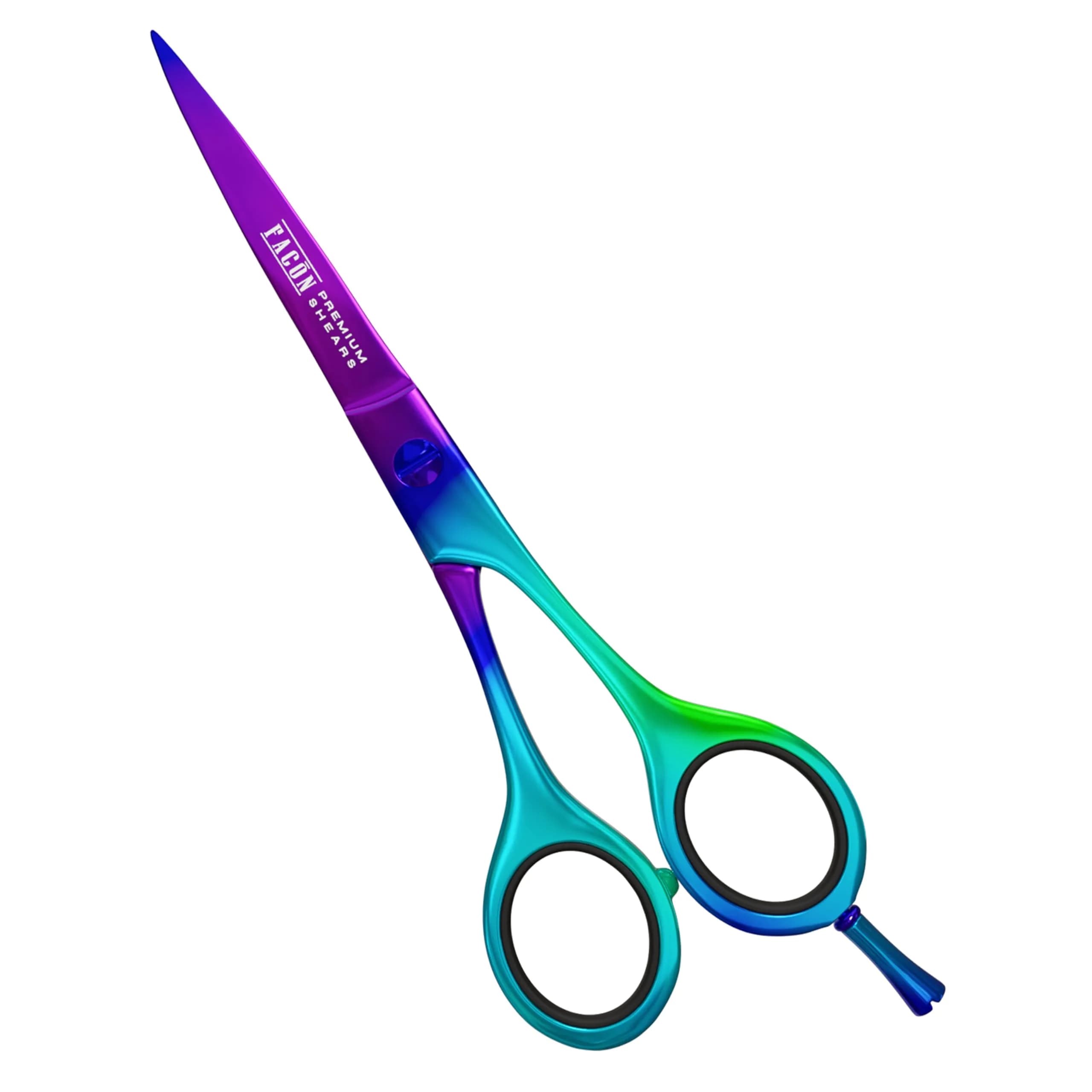 FACON Professional Hair Cutting Scissors 6.5 Inch Japanese Stainless Steel | Razor Edge Barber Shears for Men, Women & Kids - main product image