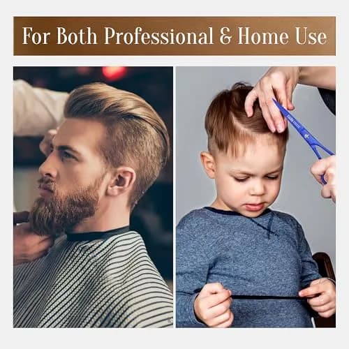 FACON Professional Hair Cutting Scissors 6.5 Inch Japanese Stainless Steel Barber Shears | Razor Edge Precision for Men, Women & Kids thumbnail 5